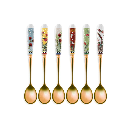Set 6 Cucchiaini Natale