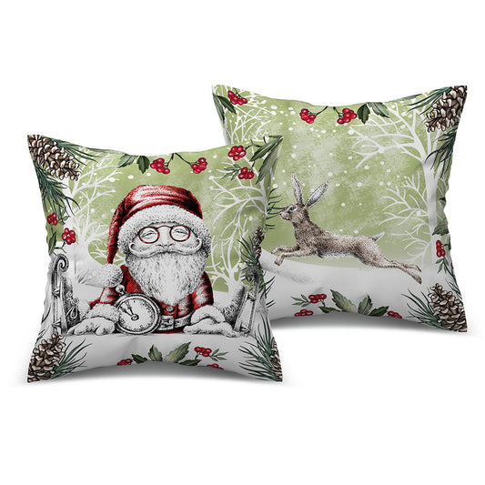 Set 2 Cuscini Natale Babbo Natale 40x40