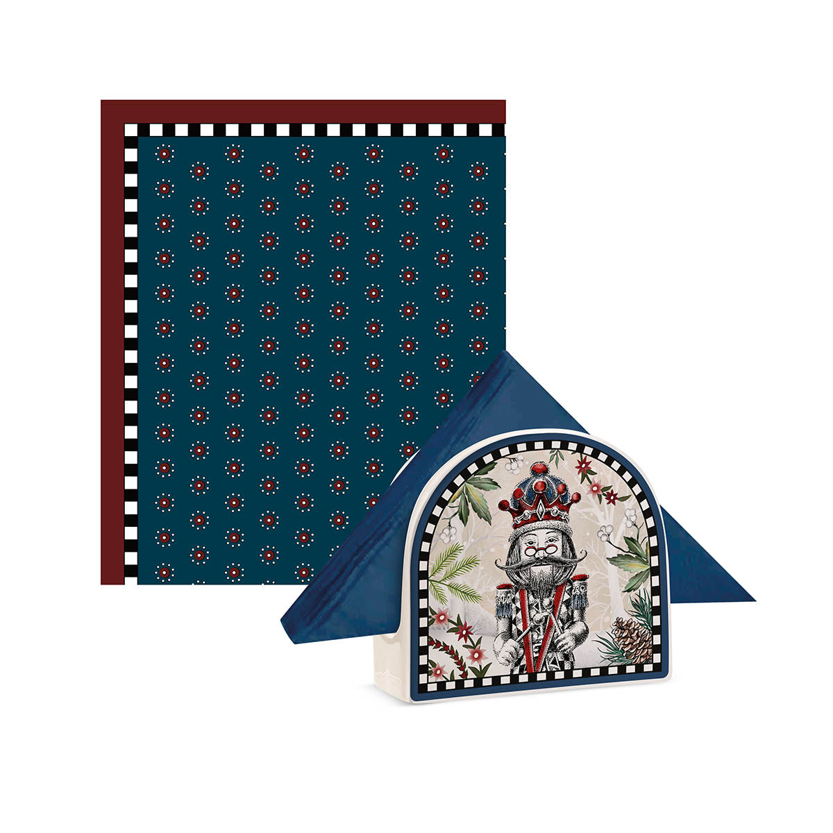 Set Runner e Porta tovaglioli Natale