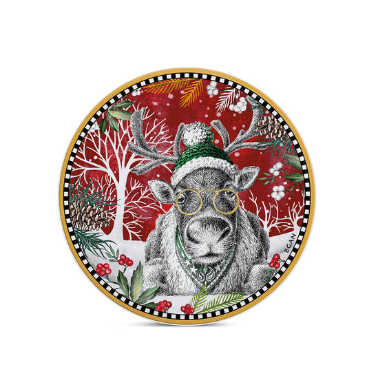 Sottopentola Natale Renna D.16