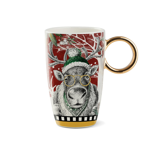 Mug Natale Renna Ml 440