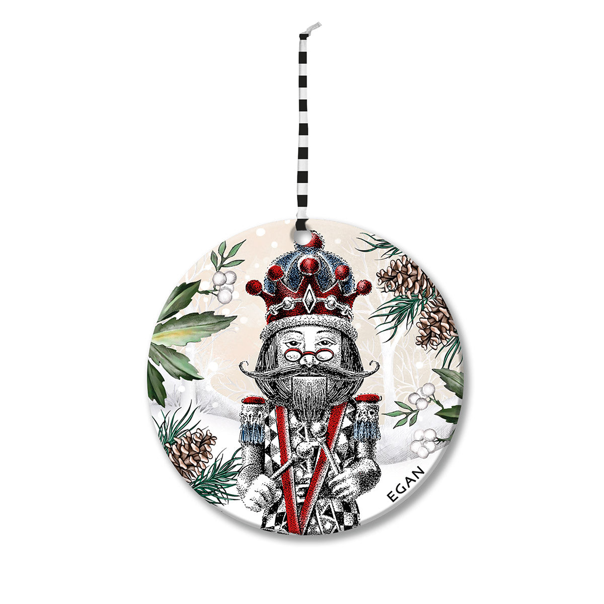 Pendaglio Natale Schiaccianoci D.7