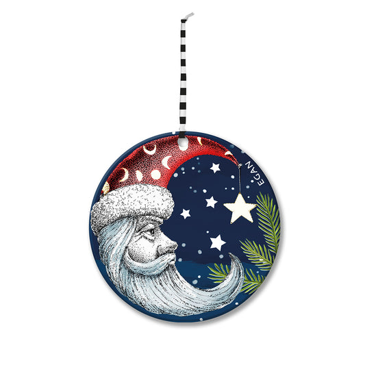 Pendaglio Natale Luna D.7