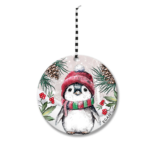 Pendaglio Natale Pinguino D.7
