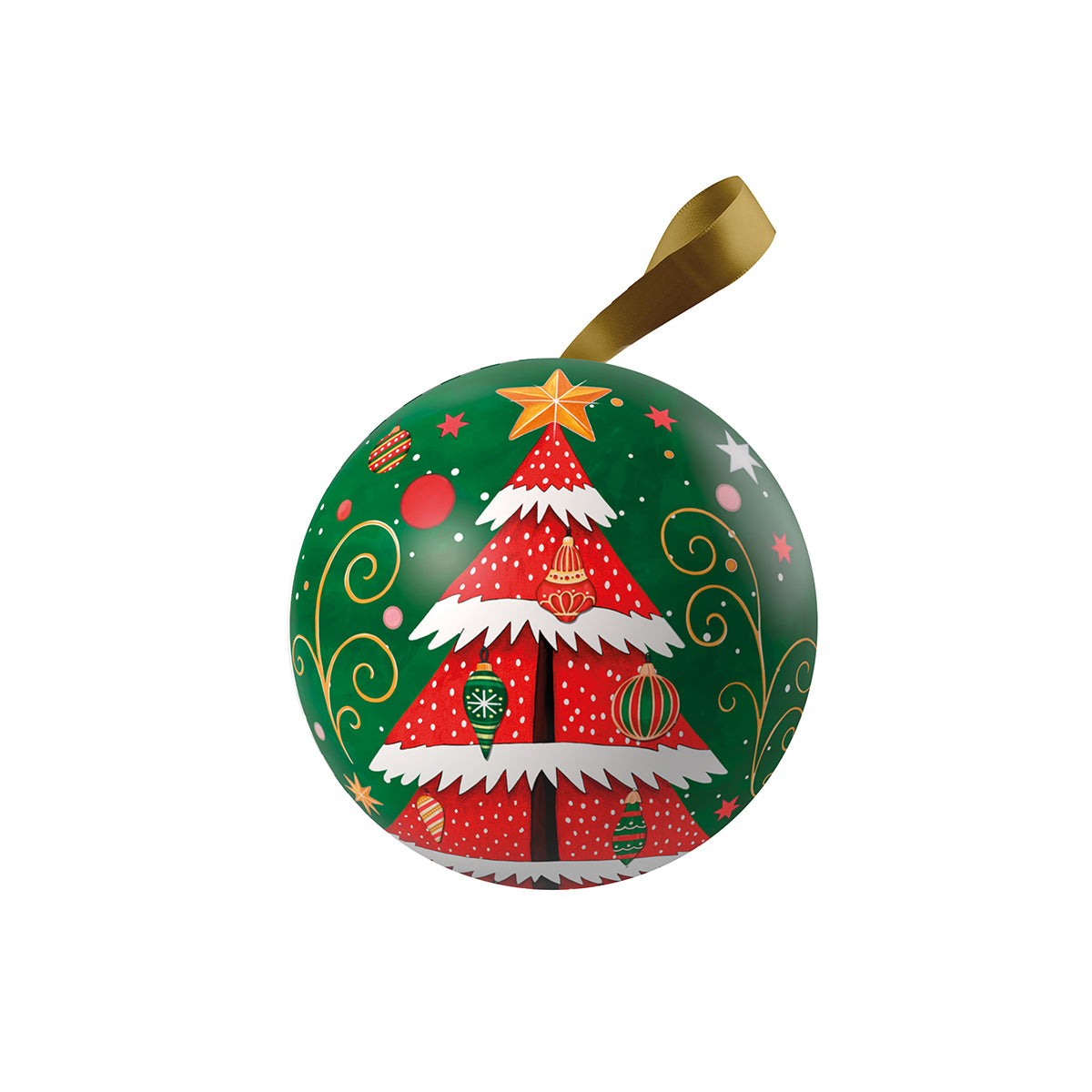 Palla Natale albero verde Natale d 9