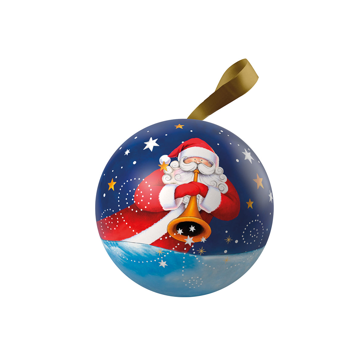 Palla Natale Babbo Natale blu Natale d 9