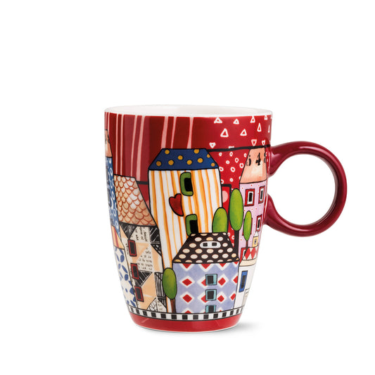 Mug Paese Mio Rosso ml. 430