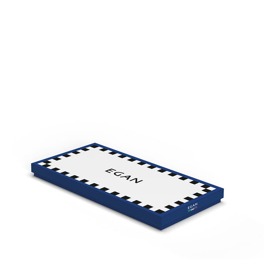 Vassoio Paese Mio Blu 19x9