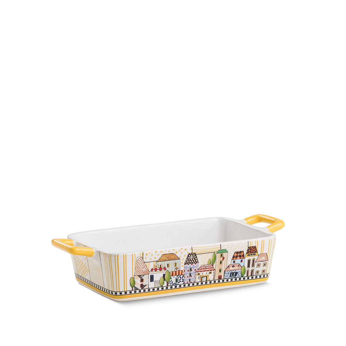 Pirofila Paese Mio Giallo 24,5x13