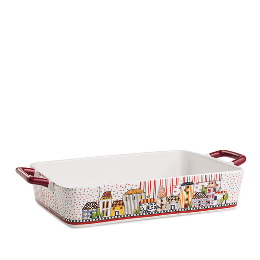 Pirofila Paese Mio Rosso 37x22