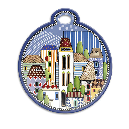 Sottopentola Paese Mio Blu 17x19