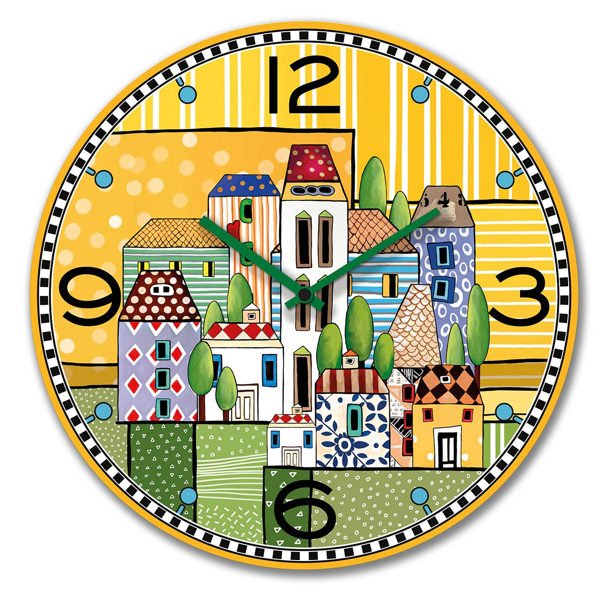 Orologio Paese Mio Giallo d.50