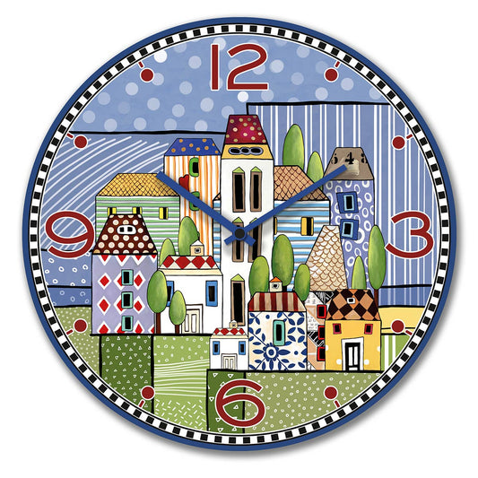 Orologio Paese Mio Blu d.50