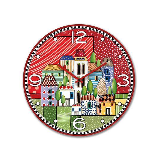 Orologio Paese Mio Rosso d.35