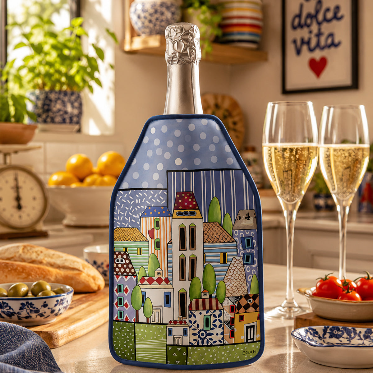 Glacette Paese Mio Blu Cm23