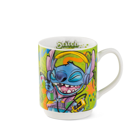 Mug impilabile Stitch Verde ml.350