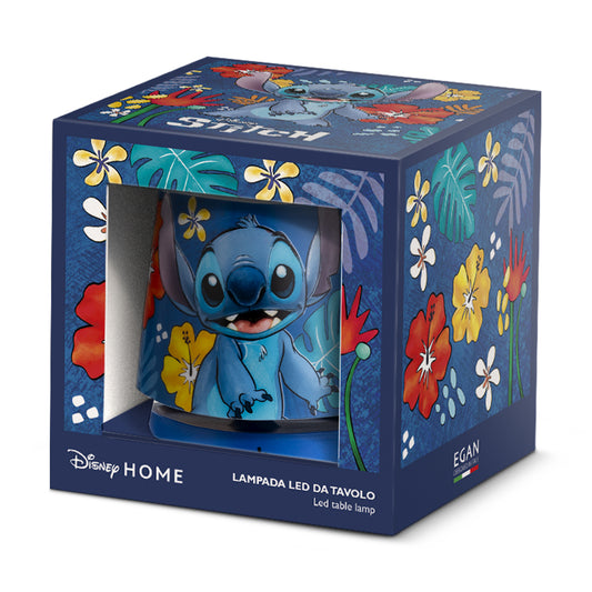 Lampada LED Disney Stitch Blu cm 11