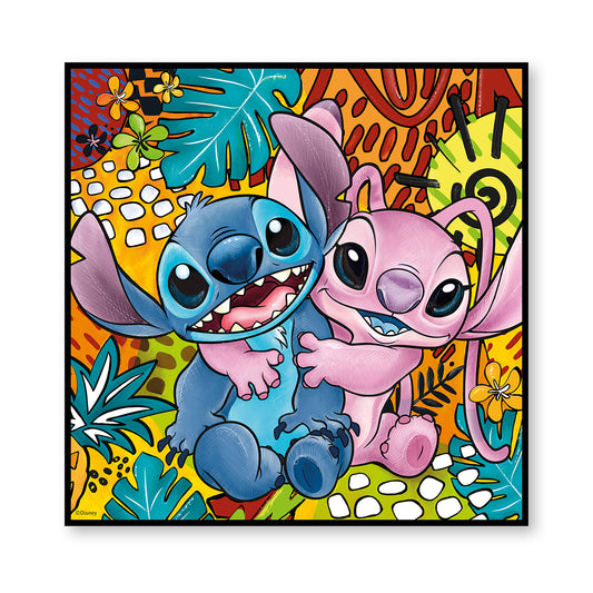 Tableau Stitch Espace - Cadre Déco Murale Moderne Tableau Stitch Espace - Cadre Déco Murale Moderne