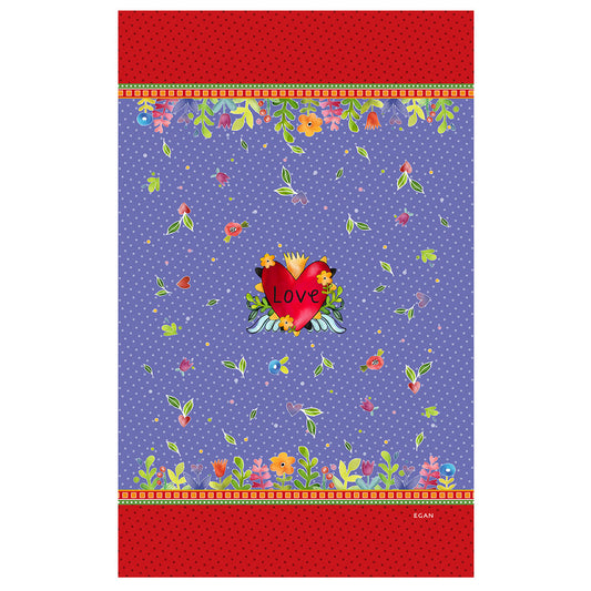 Pashmina/Pareo Love Viola Cm 180x110