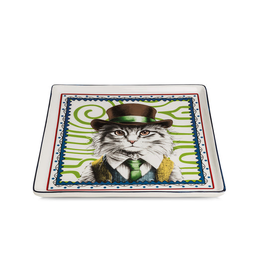 Vassoio Human Essence Gatto "Independence" 19x19