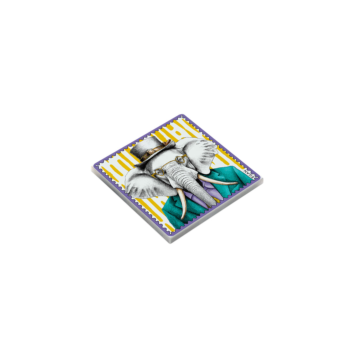 Sotto Bicchiere Human Essence Elefante 