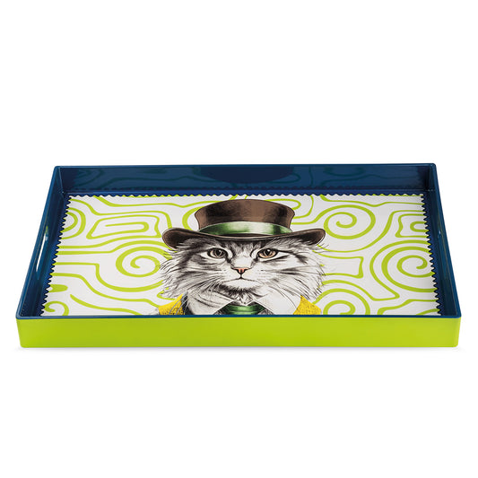 Vassoio Human Essence Gatto "Independence" 40x26