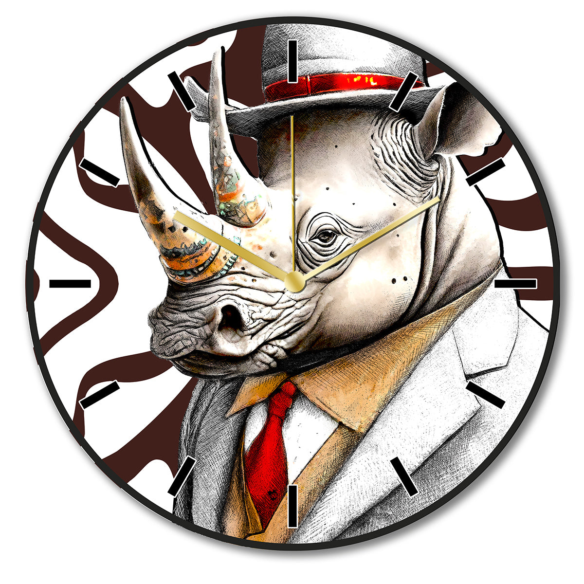 Orologio Human Essence rinoceronte "strength" d50