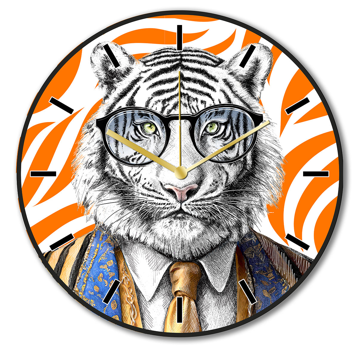 Orologio Human Essence tigre "courage" d50