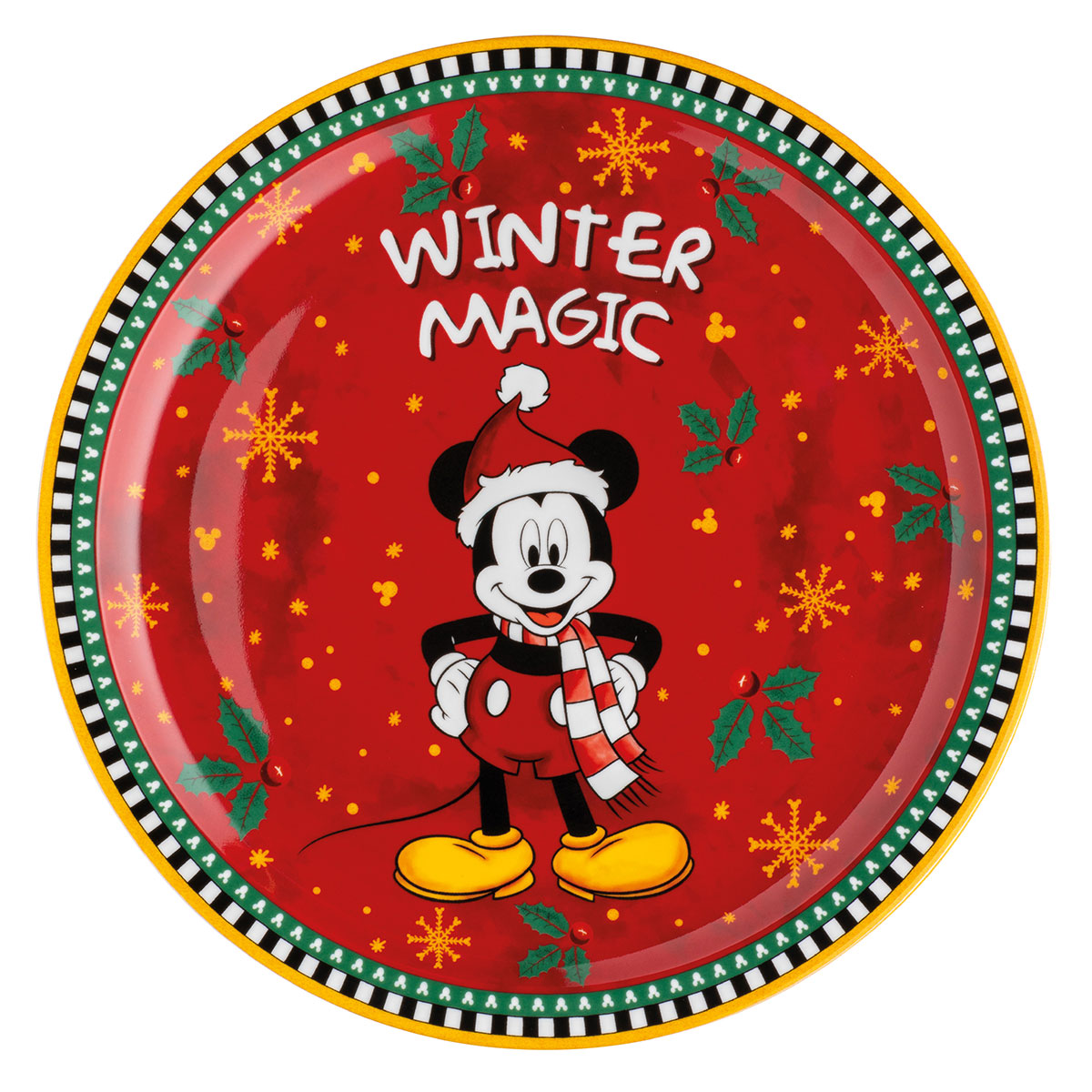 Piatto panettone Winter Magic Minnie Mouse d 31