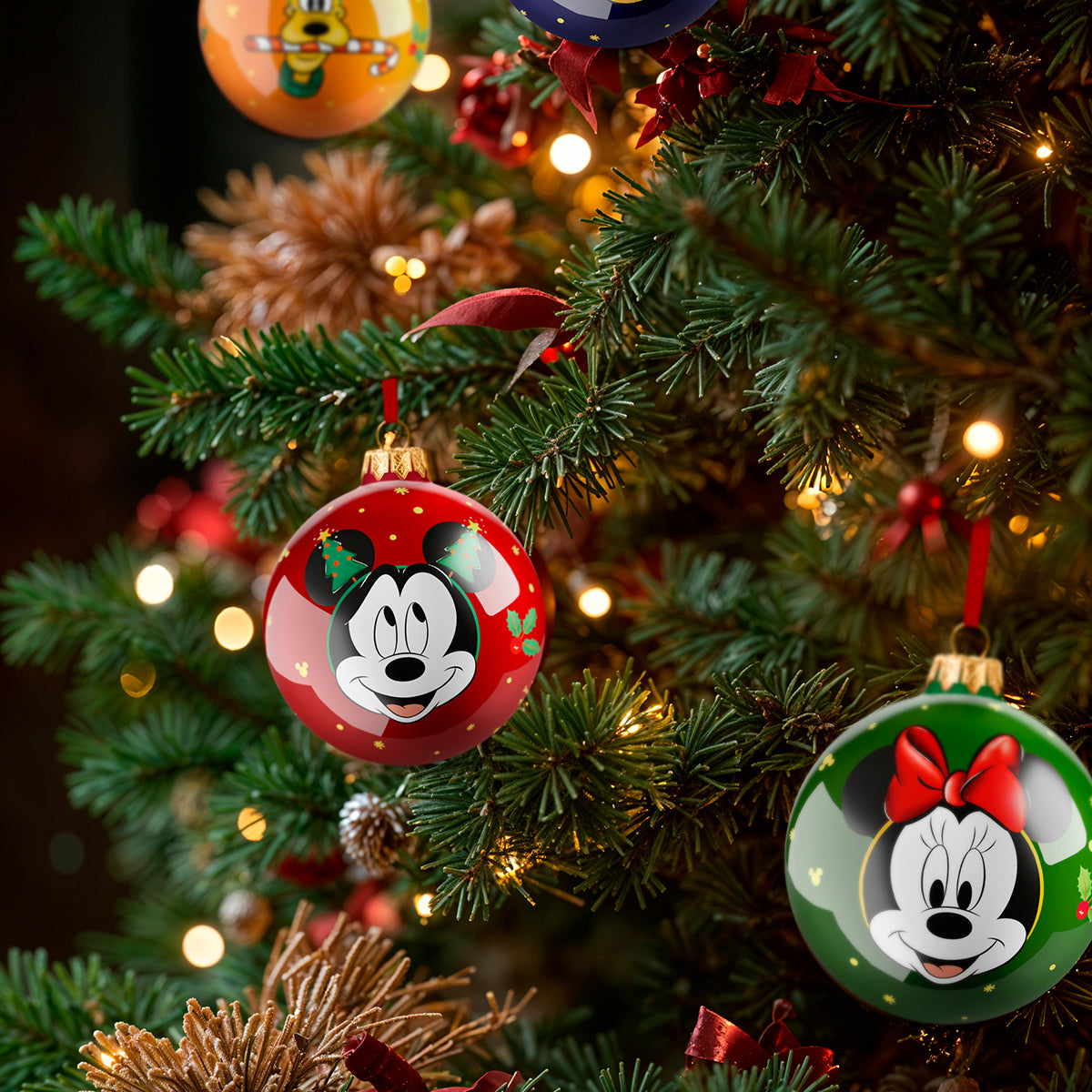 Winter Magic Mickey Mouse Christmas Ball Ø8