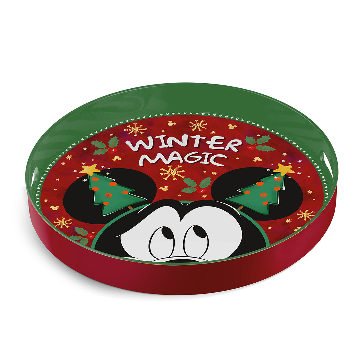 Vassoio Winter Magic Mickey Mouse d 32