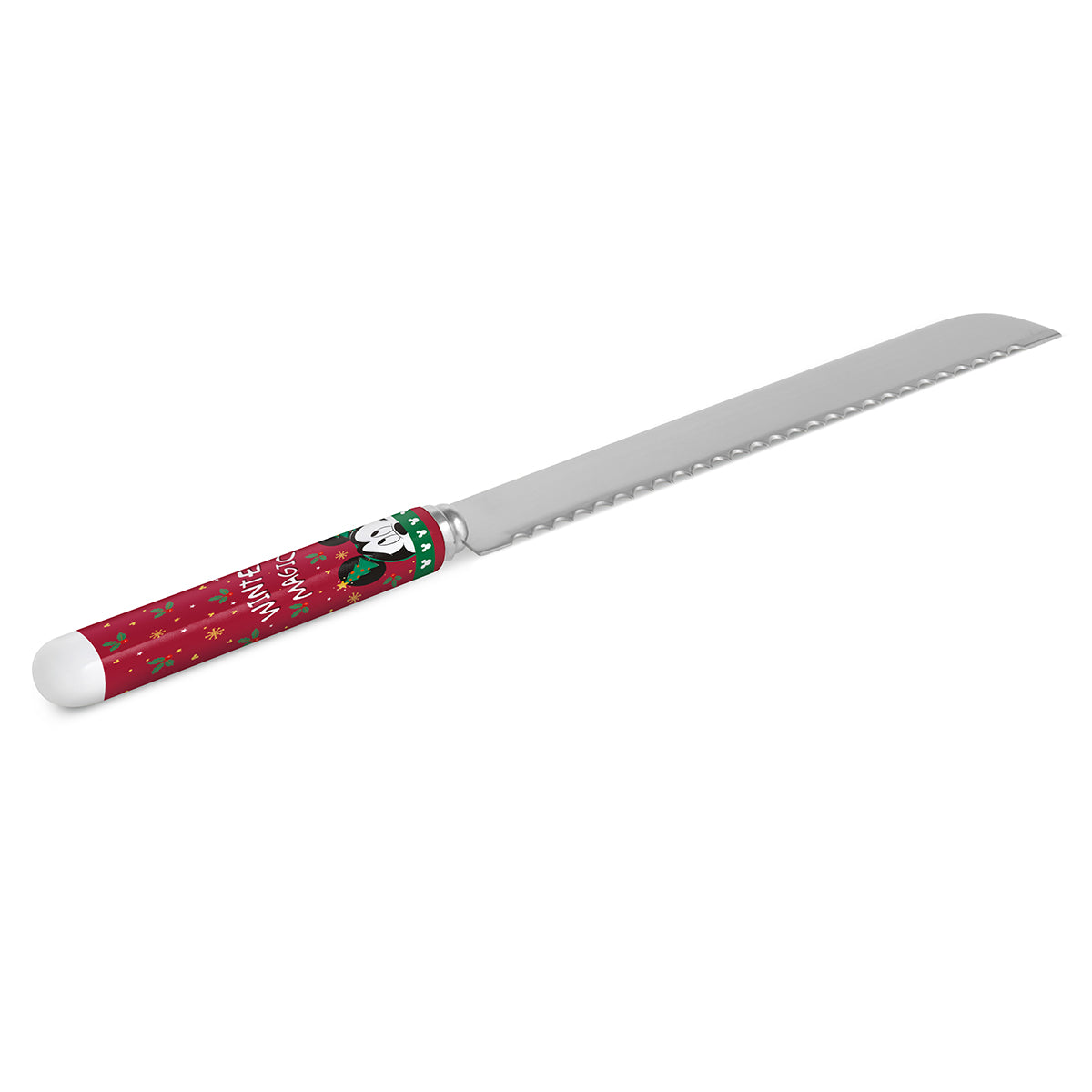 Coltello panettone Winter Magic rosso