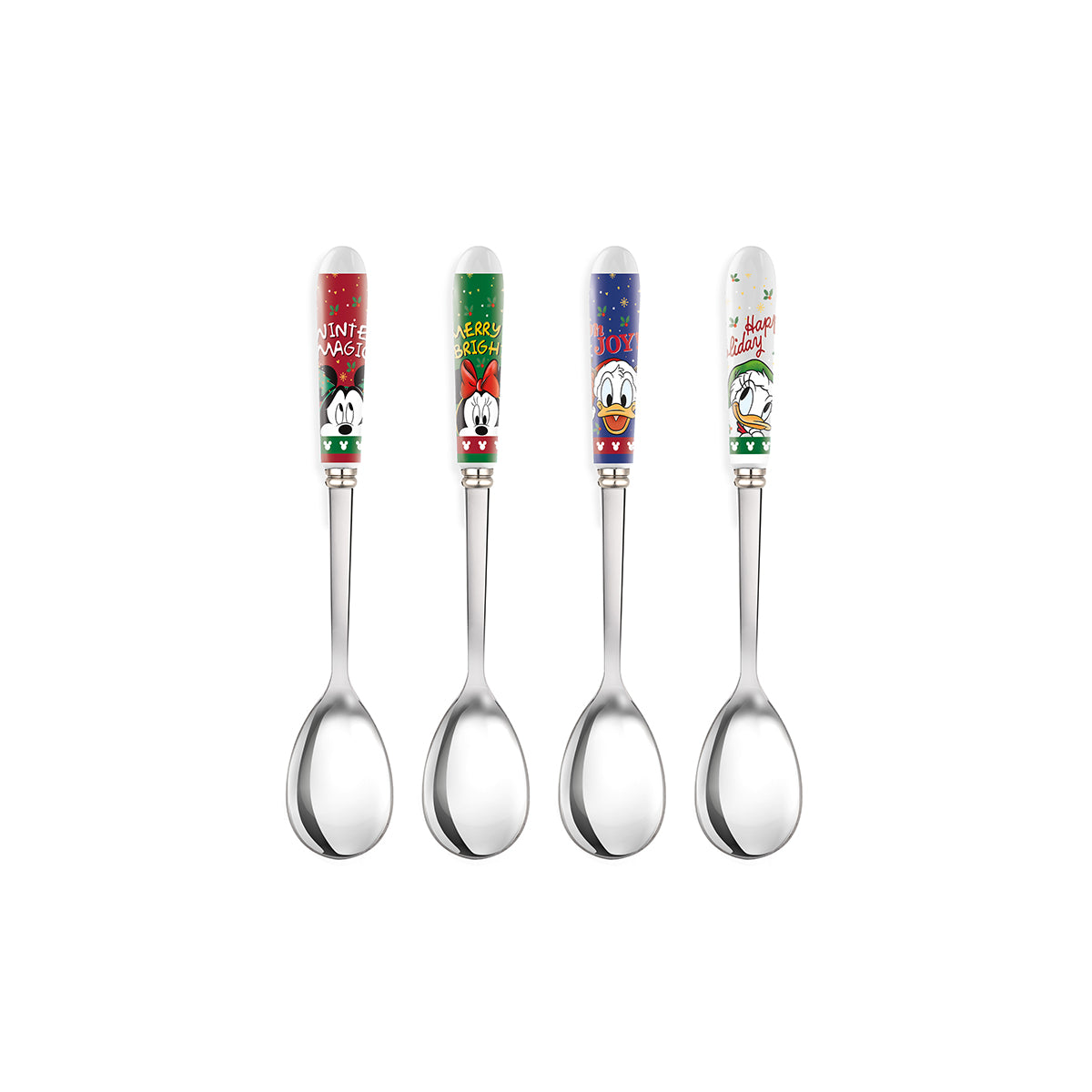 Set 4 cucchiaini assortite Winter Magic