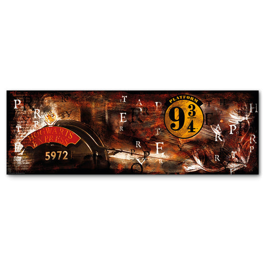 Quadro Harry Potter Binario 9 - 3/4 Cm 150x50