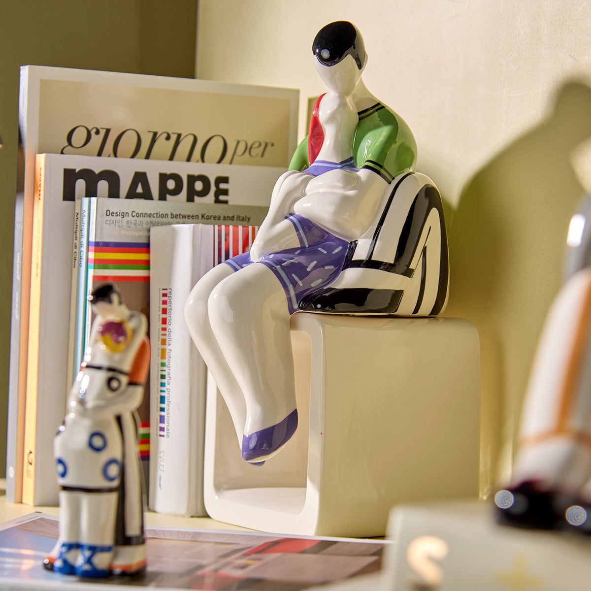 Statuina "Noi" Abbracci Cm 36