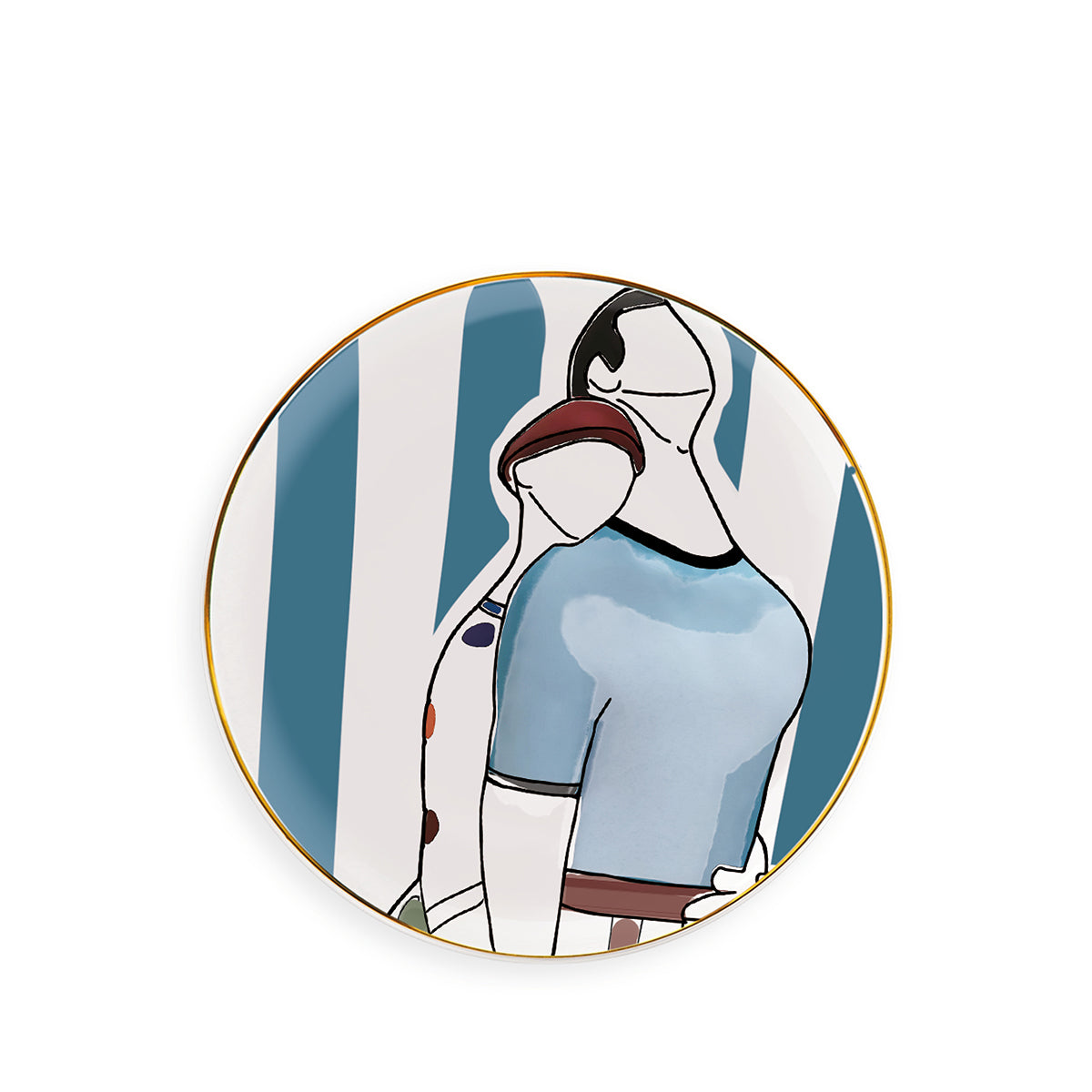 “Moments” Embraces Dessert Plate Ø19 cm