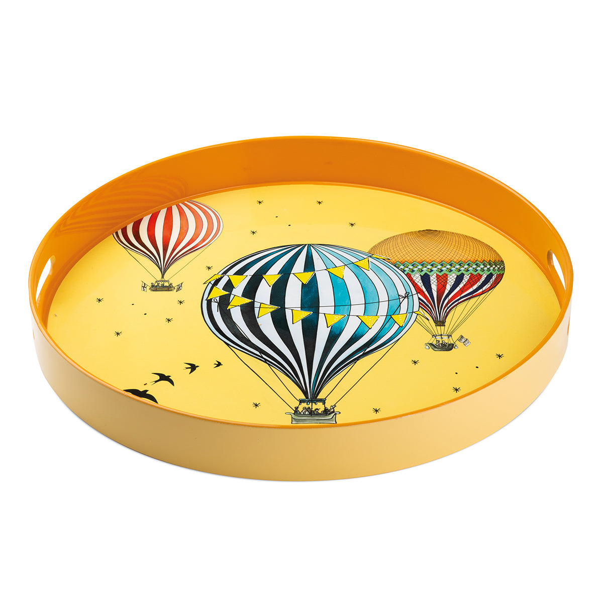 Vassoio Giramondo Giallo D37,5