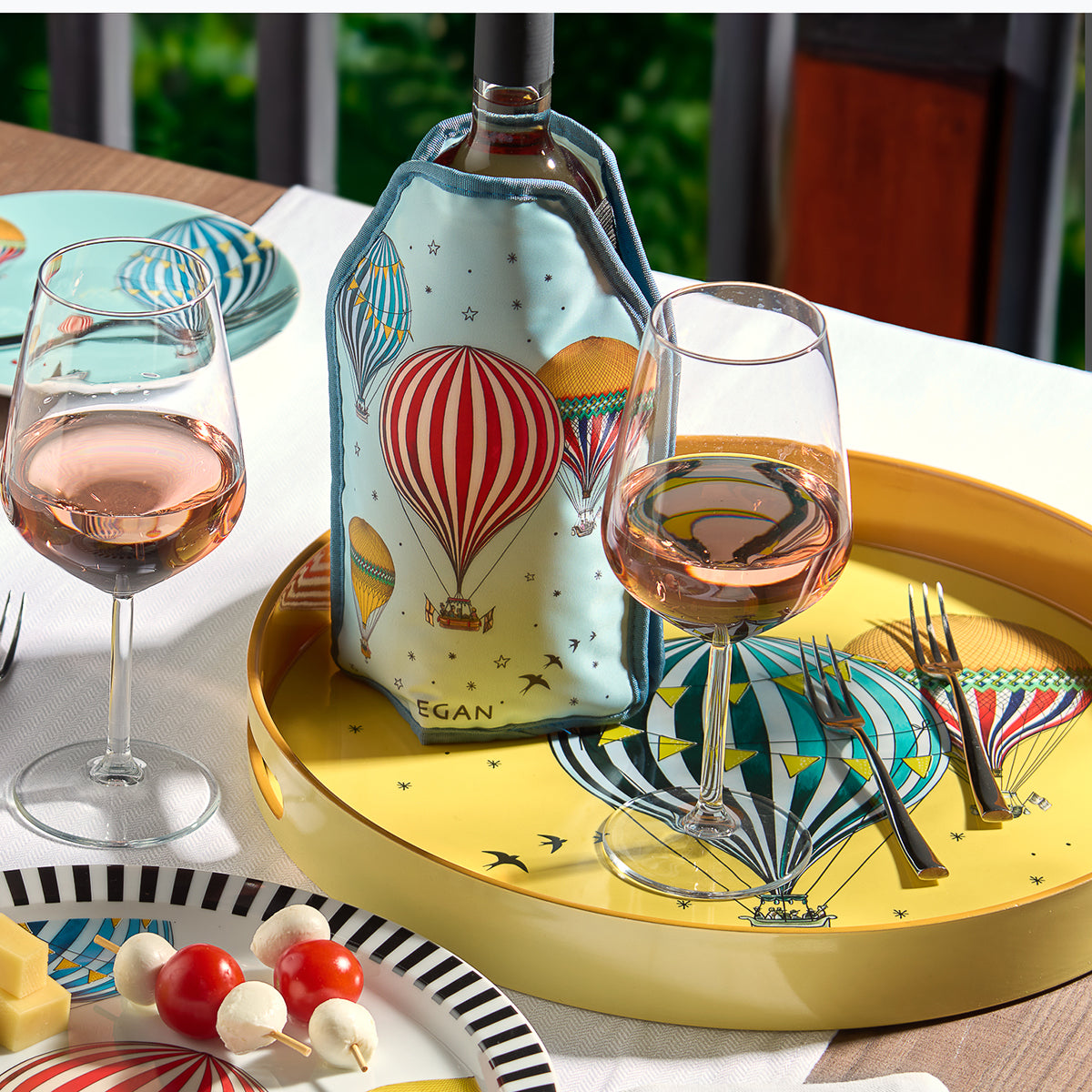 Glacette Giramondo Celeste Cm 23