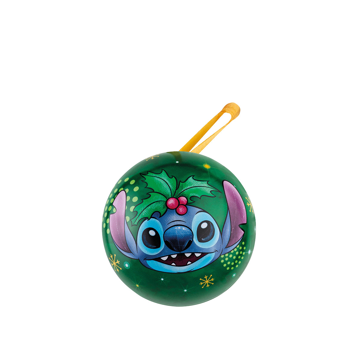 Palla di Natale Stitch d 7 verde