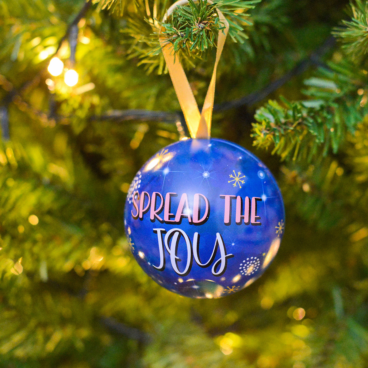 Palla di Natale Stitch d 7 blu