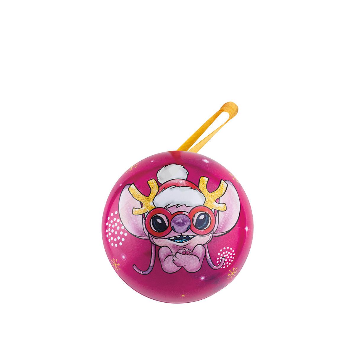 Palla di Natale Stitch d 7 viola