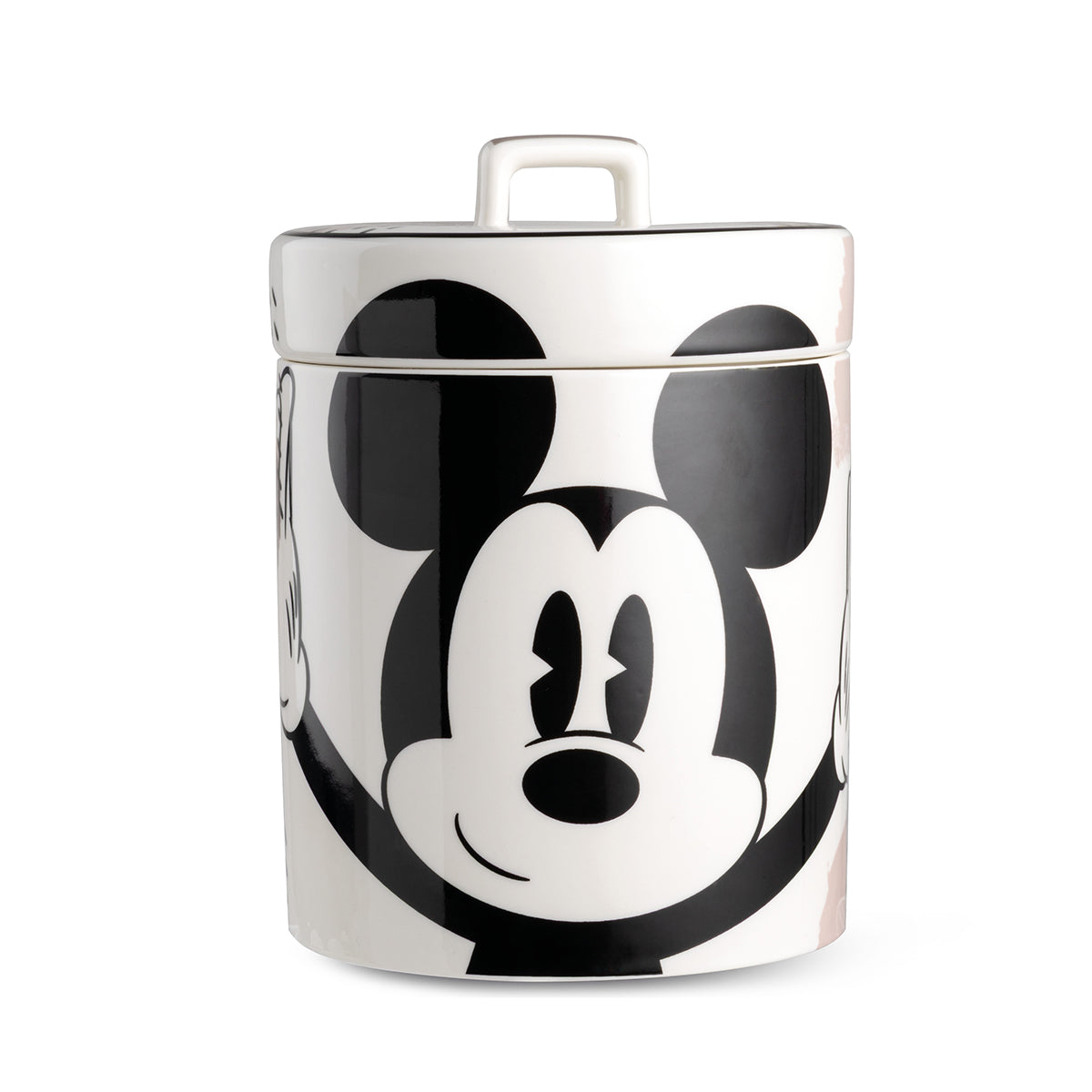 Mickey Mouse Enjoy Keksdose/Vorratsdose Taupe 14x19 cm