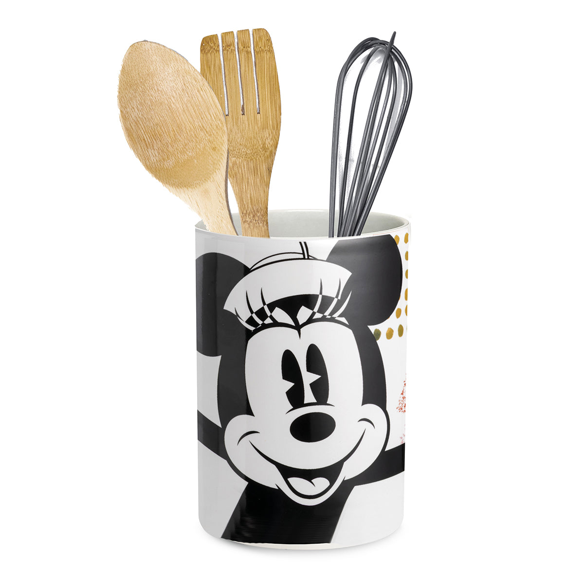 Minnie Mouse Enjoy Utensilienhalter Rosa 12x17 cm