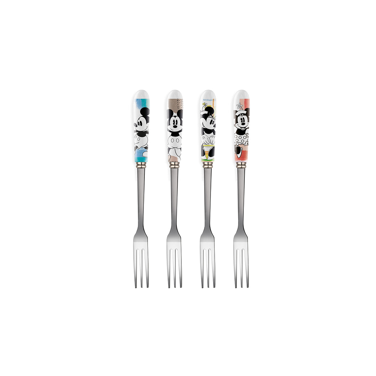 Set of 4 Assorted Forks Enjoy