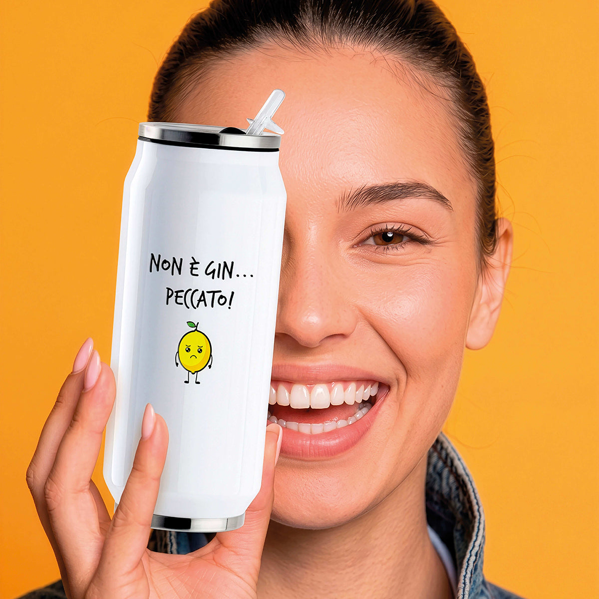 Borraccia Term. Lattina Smile W. Non E' Gin ml400