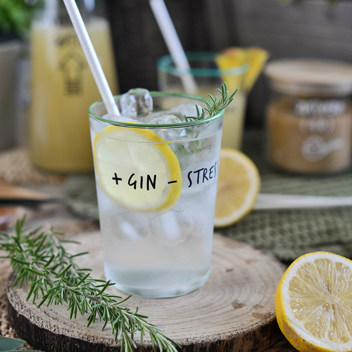 Bicchiere Smile +Gin -Stress Ml 480