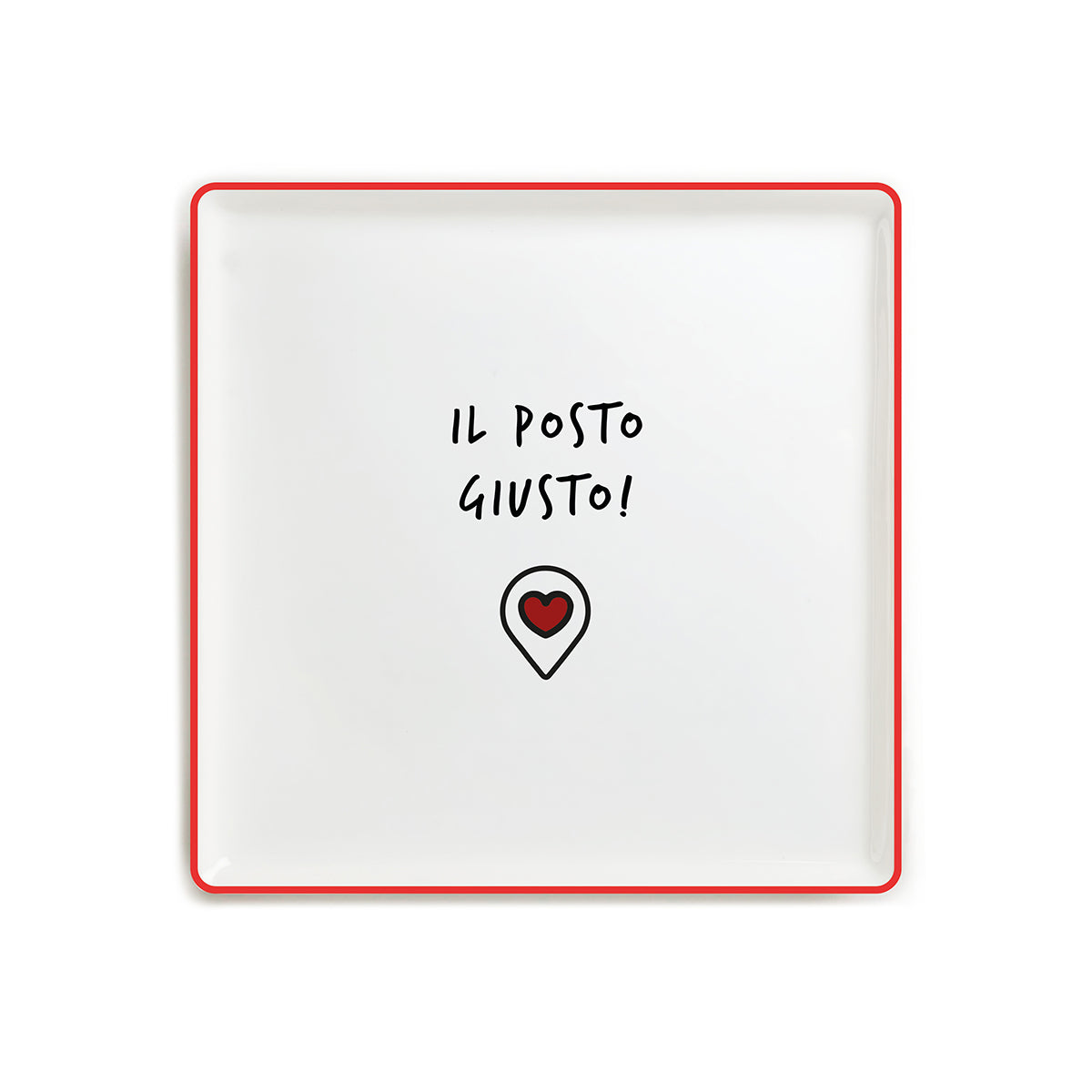 Vuotatasche Smile Posto Giusto cm19x19