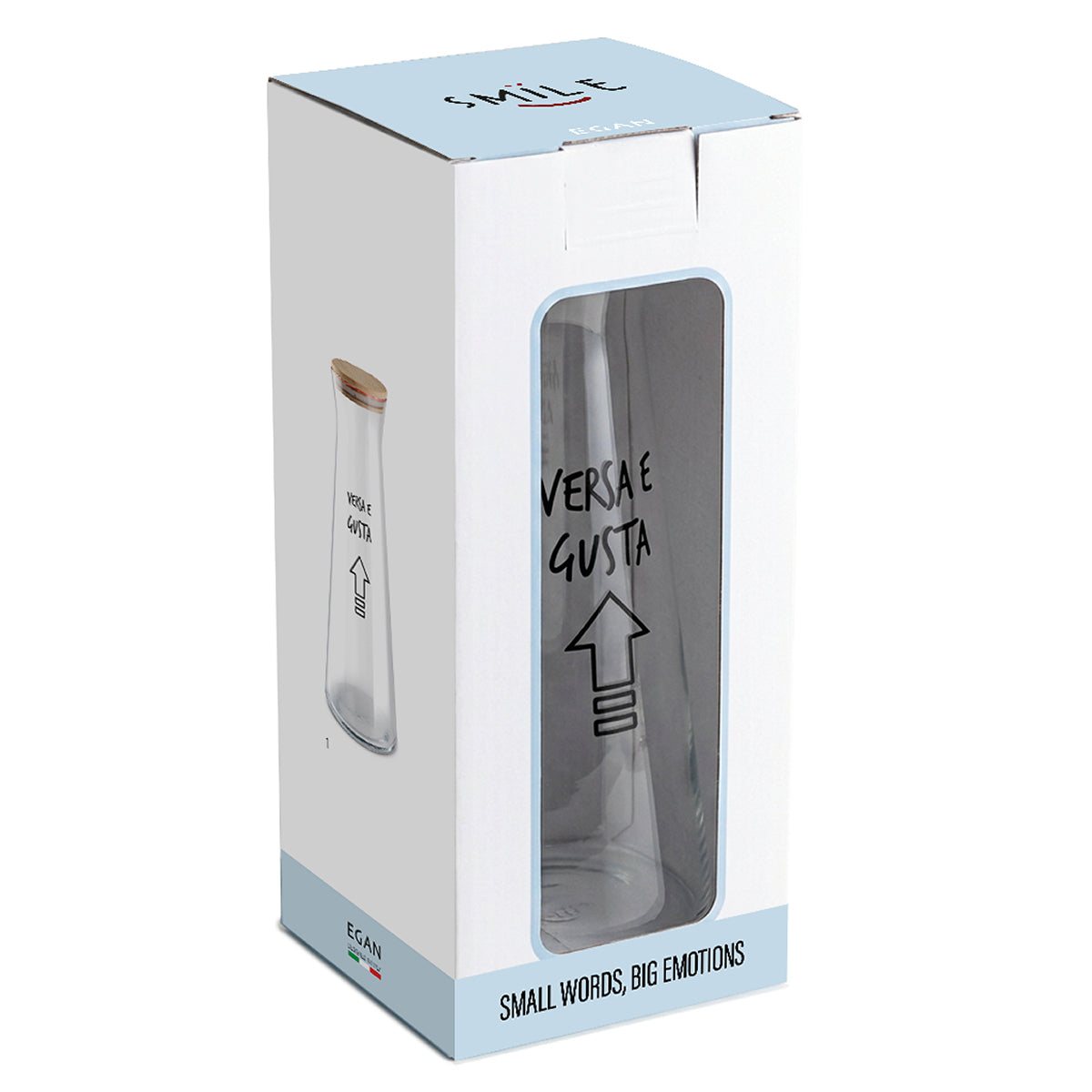 Caraffa C/Tappo Smile Solo Cose Buone L 1