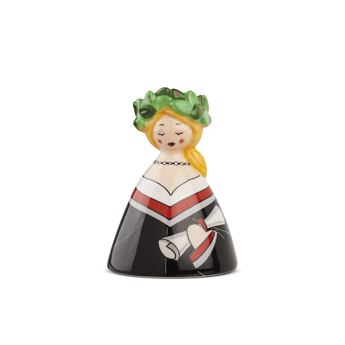 Campanella Laureata Con Corona 6X9