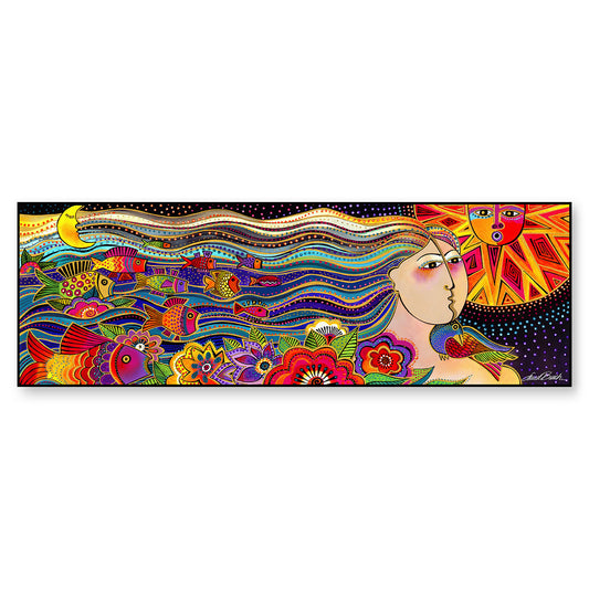 Quadro Laurel Burch "Marina'' 150X50